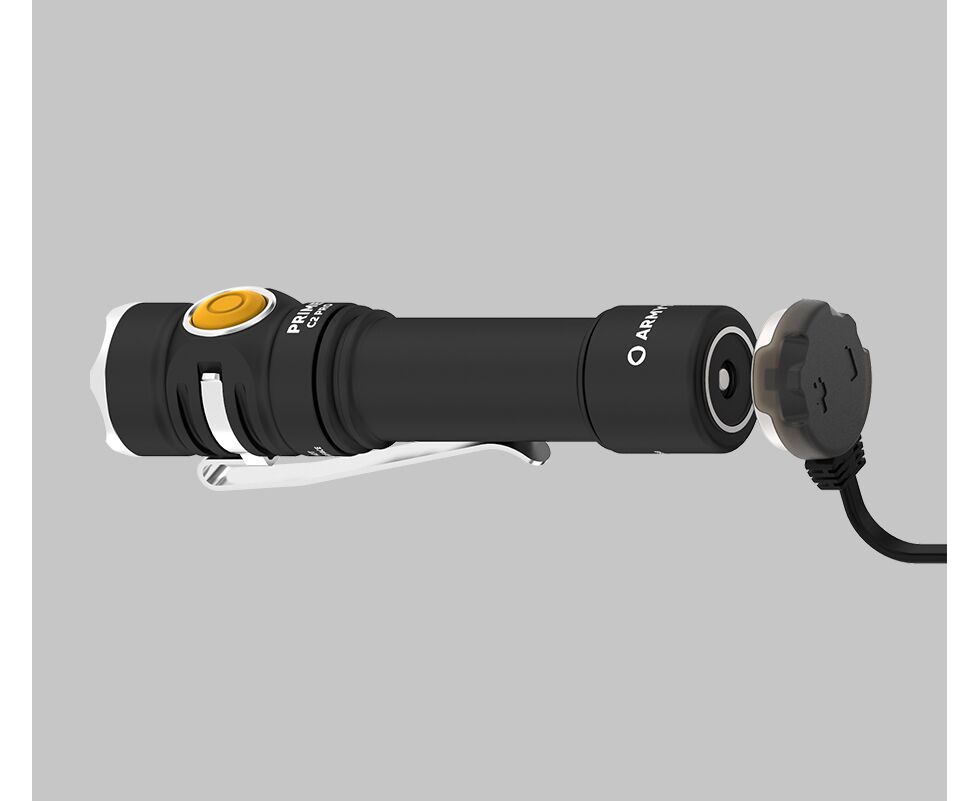 Taschenlampe mit Holster & Akku Magnet USB Armytek Prime C2 Pro XHP35 warm 